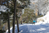 Aussois domaine nordique du Monolithe
