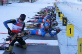 Pas de tir du stade de biathlon de Bessans