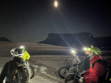 Fatbike nocturne hivernale