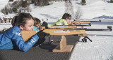 Cours de biathlon  [domaine nordique de Nâves]
