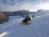 Rando luge hors piste