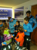 Remise des medailles à l'école esi top nordic  à crolles