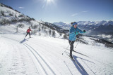 Skieuse de fond  [domaine nordique de Nâves]