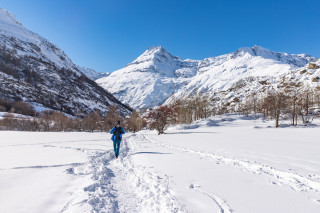 Itinéraire raquettes Sallanches-Fauvettes_Bessans