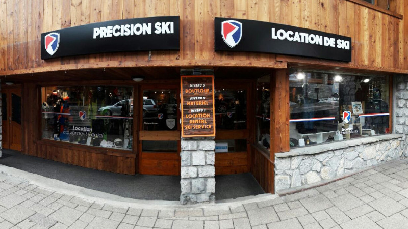 Façade Precision Ski Méribel Centre