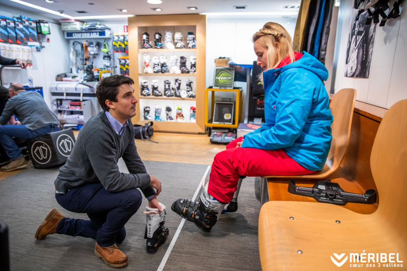 Conseil et vente chaussures de ski