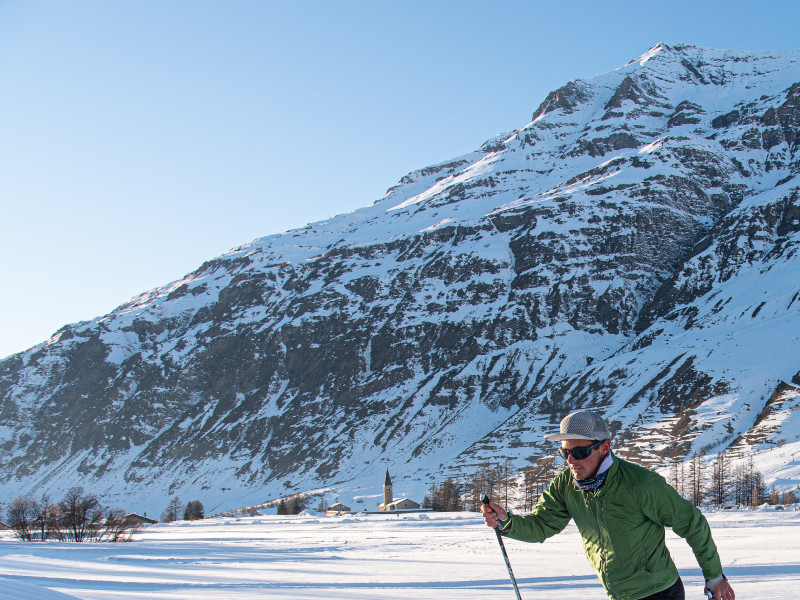 Ski nordique à Bessans Haute Maurienne Vanoise