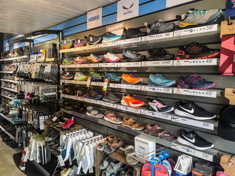 Rayon chaussures Intersport Arêches