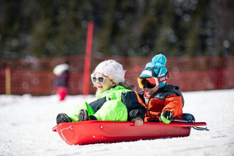 Piste de luge de St François de Sales