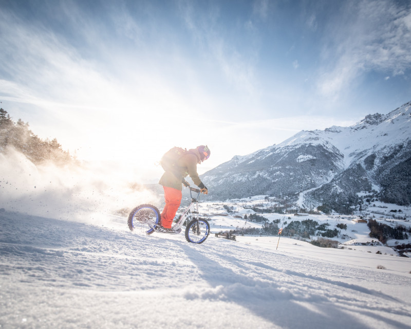 Xbike avec l'ESF de Val Cenis Termignon