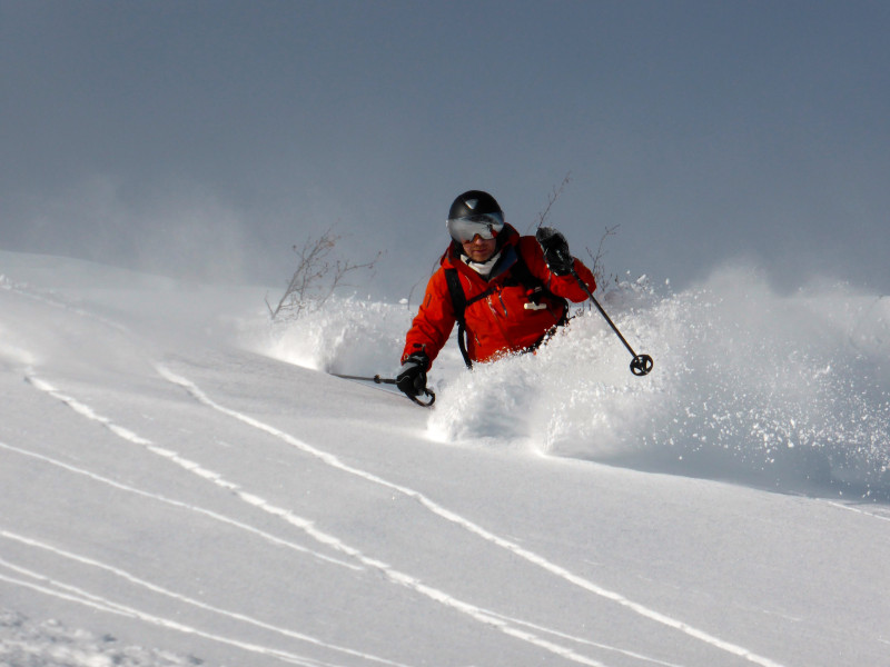 Descente vers les Allues