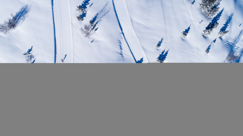 120 km de pistes tracés en skating et alternatif