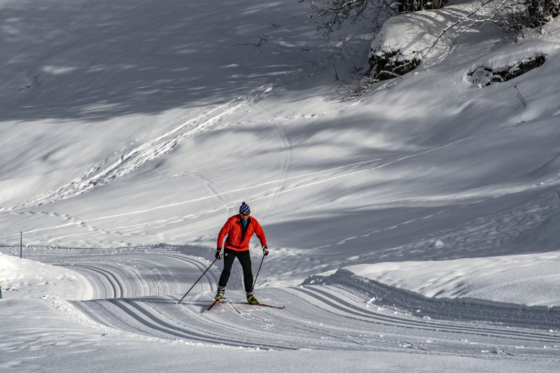 Piste bleue - Vallon de Champagny le Haut
