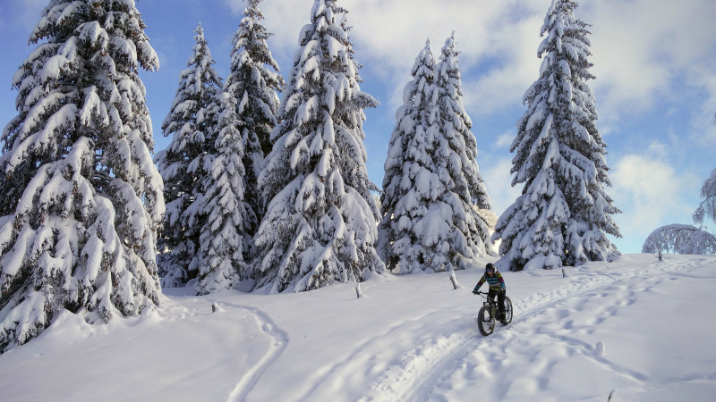 Fat bike Savoie