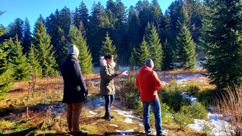 Course d'orientation à la Feclaz sur Savoie Grand Revard