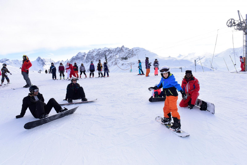 ESF - Cours de Snowboard - © ESF / Valloire Tourisme ESF - Cours de Snowboard