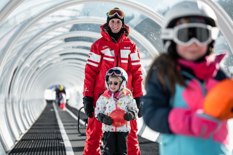 Ecole de ski français des Aillons-Margériaz_Aillon-le-Jeune - © Peignée Verticale - Grand Chambéry Alpes Tourisme Ecole de ski français des Aillons-Margériaz_Aillon-le-Jeune