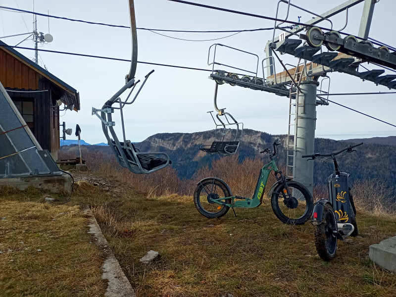 Trottinette - © Damien Leclercq Trottinette