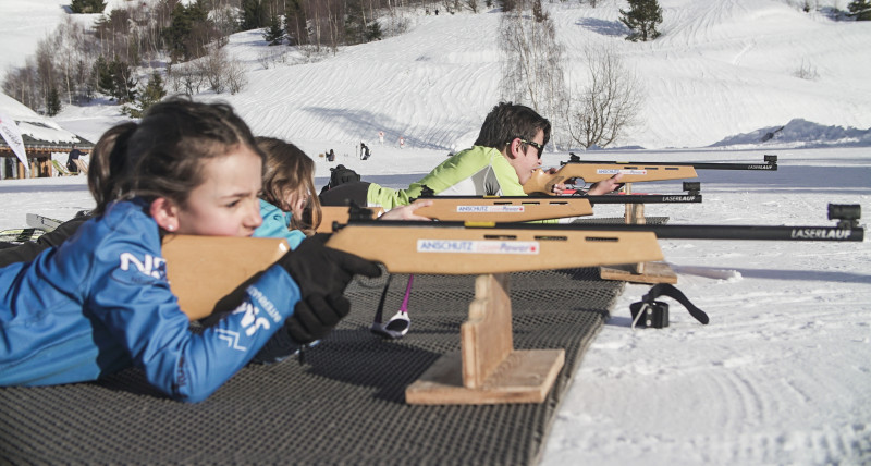 Cours de biathlon  [domaine nordique de Nâves]