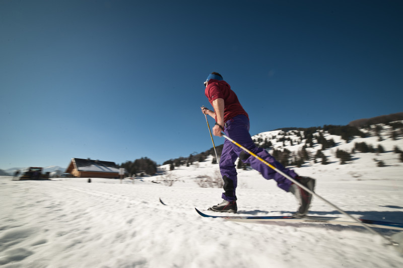 Espace Nordique du Grand Coin - © Alban Pernet Espace Nordique du Grand Coin