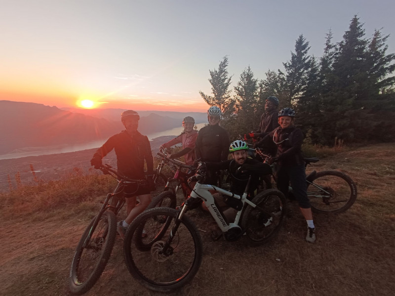 VTTAE coucher de soleil - © Rémi GOUDIN VTTAE coucher de soleil