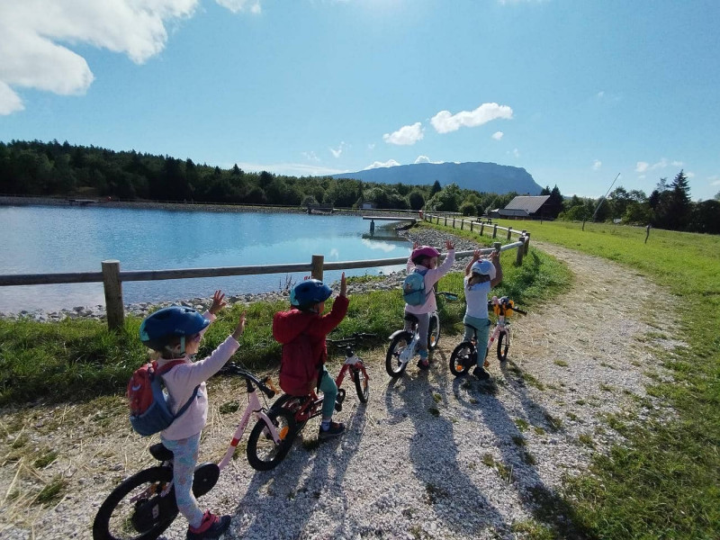 stage VTT enfant La Féclaz - © Rémi GOUDIN stage VTT enfant La Féclaz