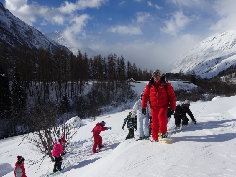 Sortie raquettes avec l'ESF de Val Cenis Termignon