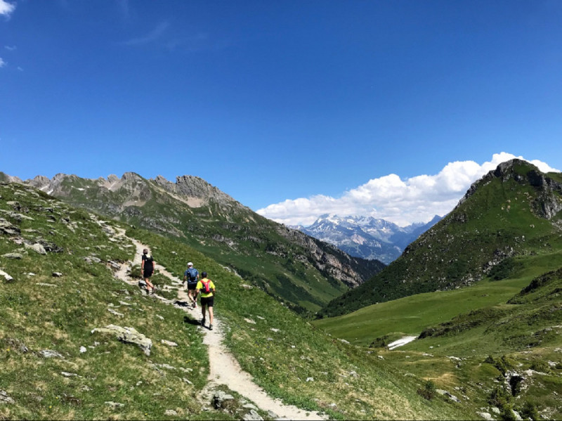 Initiation trail en montagne - © Caroline Freslon Initiation trail en montagne