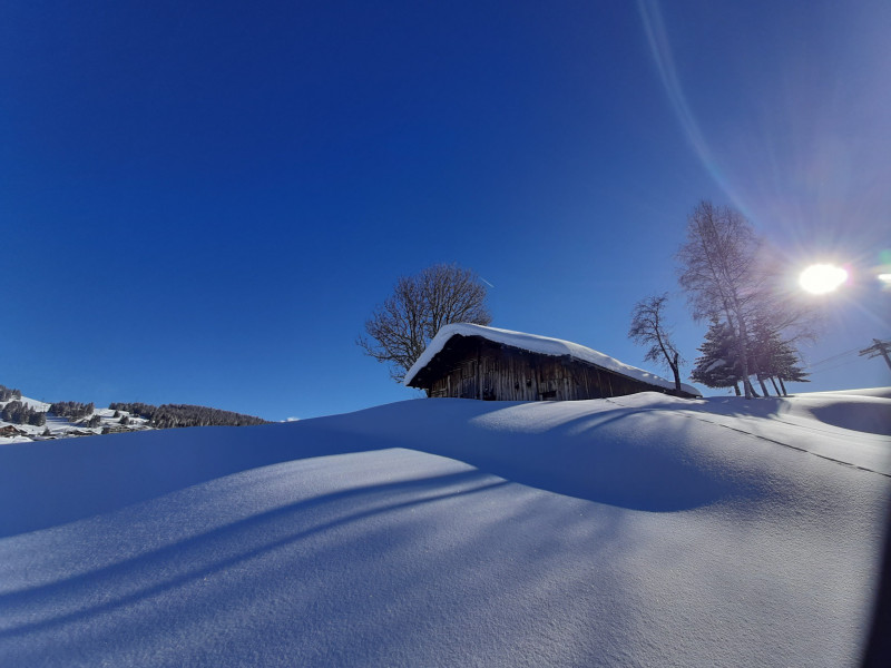 Chalet enneigée