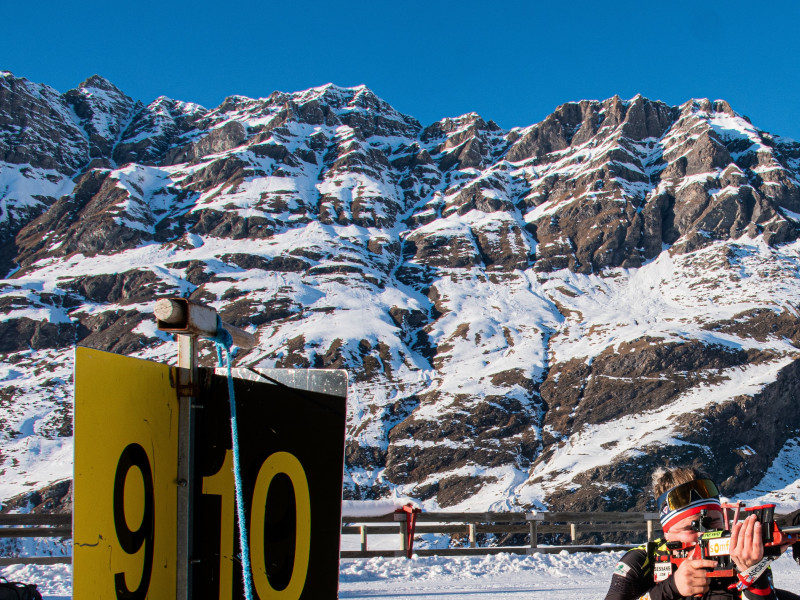 Biathlon à Bessans Haute Maurienne Vanoise - © HMVT Dylan Cuvelier Biathlon à Bessans Haute Maurienne Vanoise