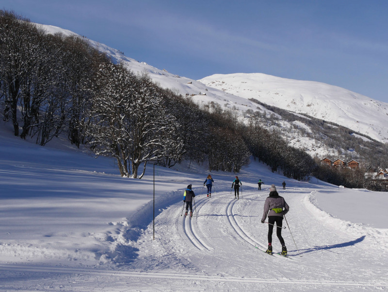 Domaine nordique de Valloire Galibier - © X.Aury / Valloire Tourisme Domaine nordique de Valloire Galibier