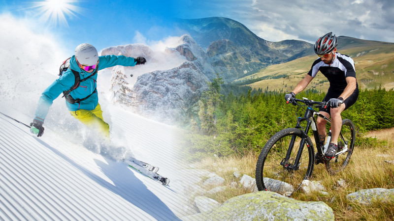 Ski et VTT chez Intersport Arêches - © intersport Ski et VTT chez Intersport Arêches