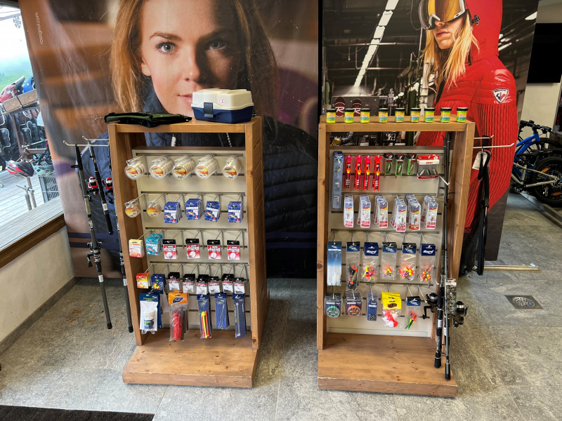 Vitrine pêche