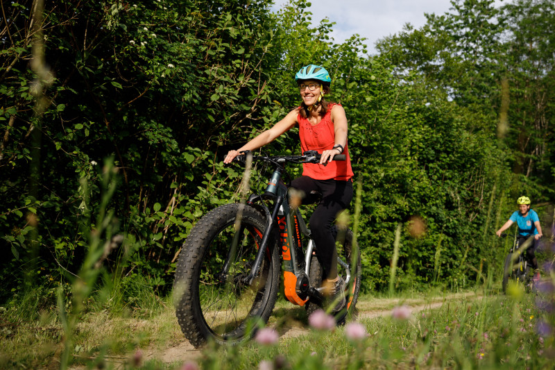 Location de VTT électrique dans les Bauges - © Experience Vélo Location de VTT électrique dans les Bauges
