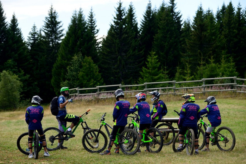 VTT descente La Féclaz