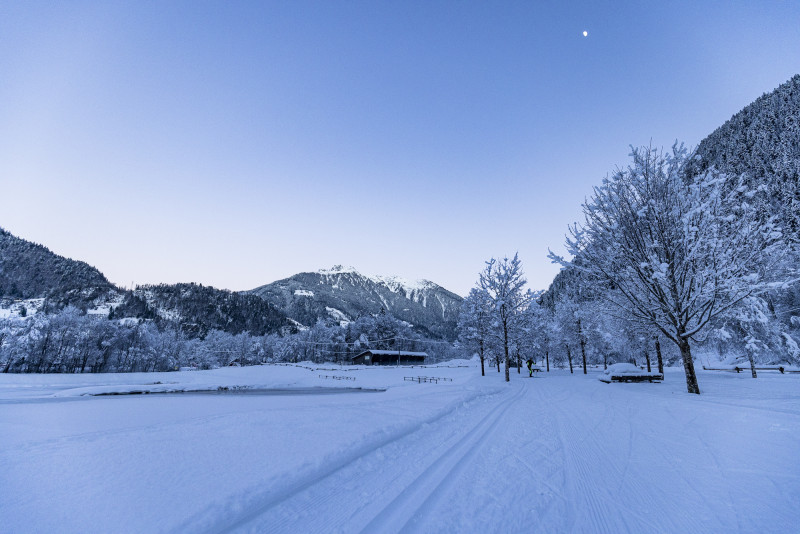 cadre naturel préservé des pistes de ski de fond - © Paul_Viard_Gaudin cadre naturel préservé des pistes de ski de fond