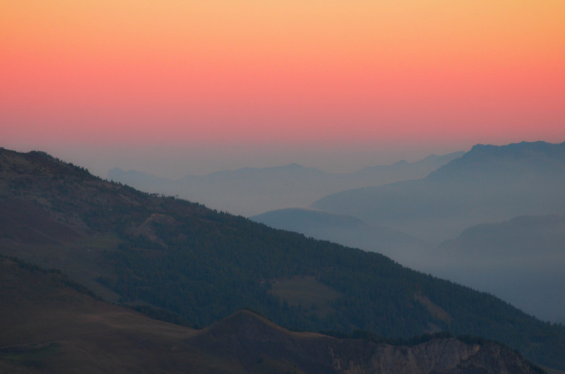 lever de soleil valloire