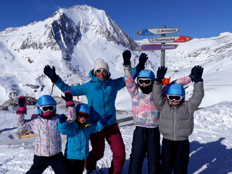 Ecole de ski à Aussois : Angie Ski - © A.Détienne Ecole de ski à Aussois : Angie Ski