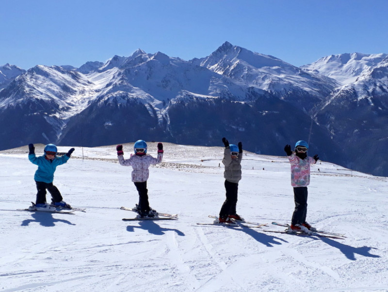 Ecole de ski à Aussois : Angie Ski - © Angélique Détienne Ecole de ski à Aussois : Angie Ski