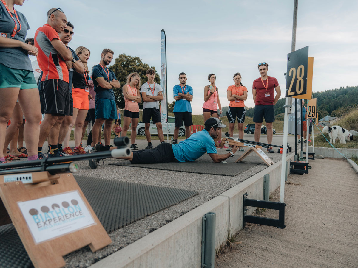 Initiation biathlon en Savoie