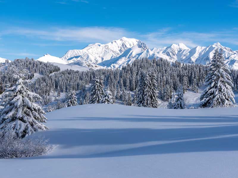 Enneigement d'un domaine nordique