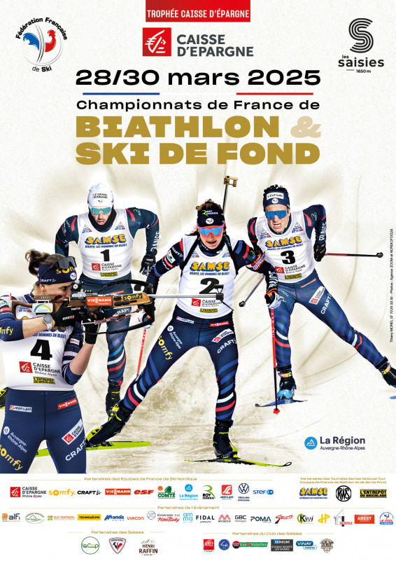 Championnats de France Biathlon | Ski de fond_Les Saisies