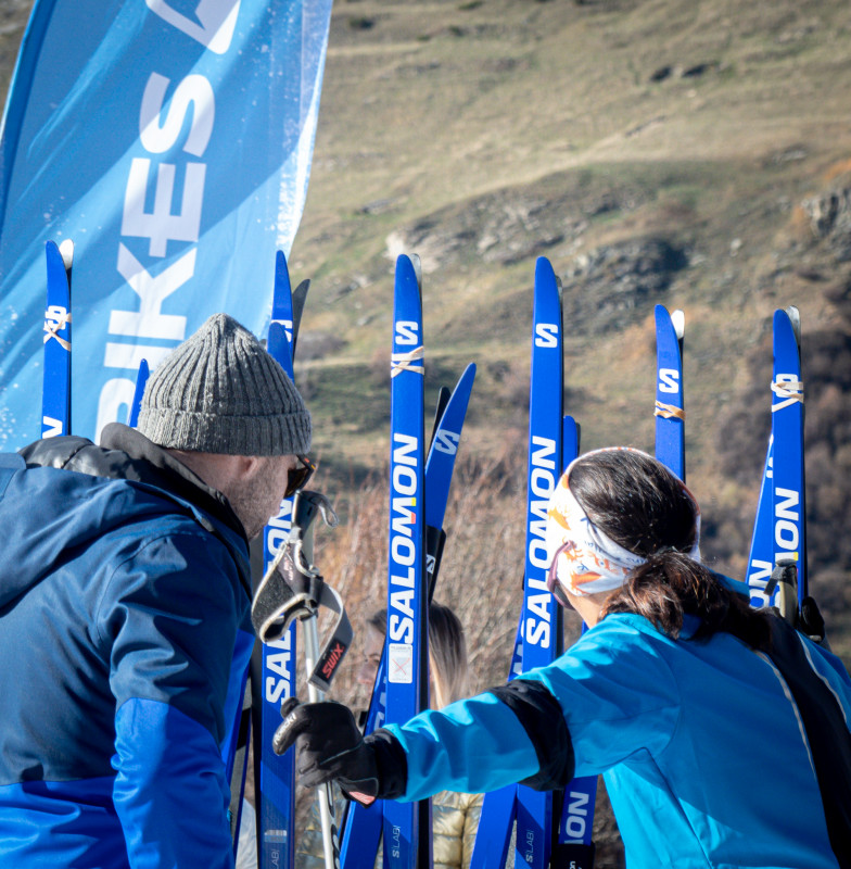 Test ski de fond, SNOW, Bessans
