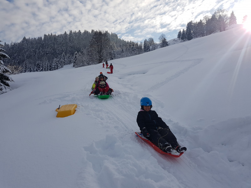 Rando luge en folie 1