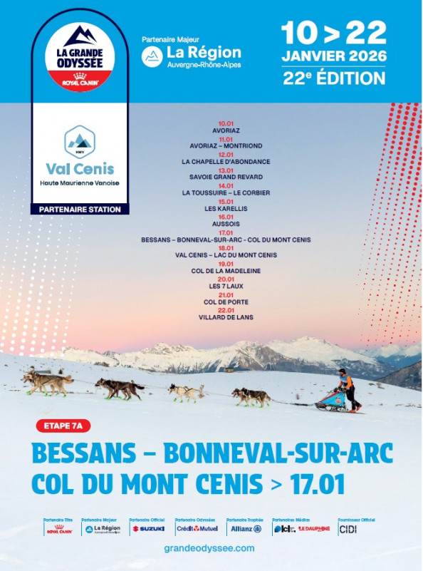 La Grande Odyssée Royal Canin, Val Cenis - Base polaire du Mont Cenis, étape 7B_Val-Cenis