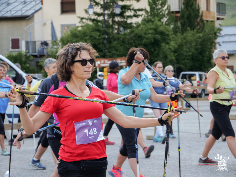 Marche Nordique des Alpes, Bessans - © OTHMV Marche Nordique des Alpes, Bessans