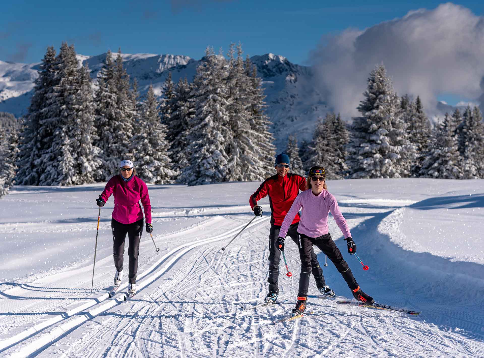 Ski de fond au coeur d'une nature préservée